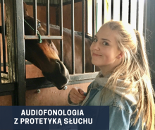 Olena - studentka audiofonologii z protetyką słuchu fot. Archiwum własne