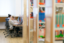 Biblioteka Główna WUM fot. Dział Fotomedyczny WUM