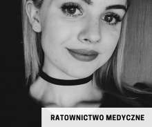 Ola Chwedoruk - studentka ratownictwa medycznego fot. Archiwum własne